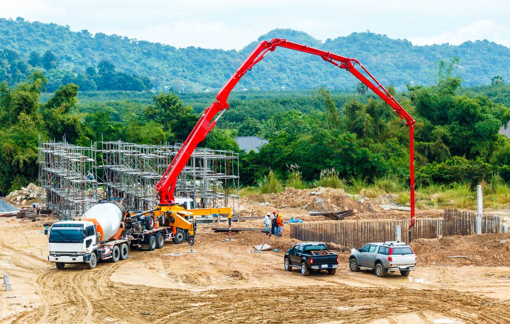 Concrete pumping
